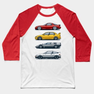 JDM legends Baseball T-Shirt